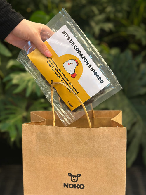 BITS DE CORAZON E HIGADO DE POLLO